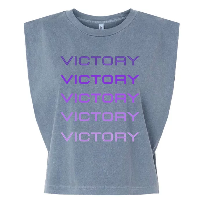 Victory Gift Garment-Dyed Women's Muscle Tee