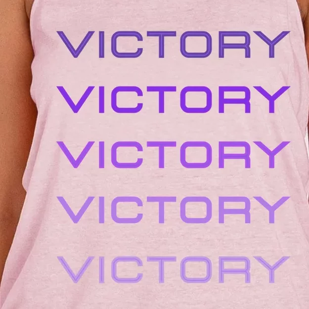 Victory Gift Women's Knotted Racerback Tank