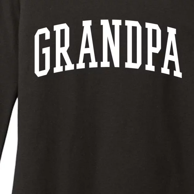 Varsity Grandpa Womens CVC Long Sleeve Shirt