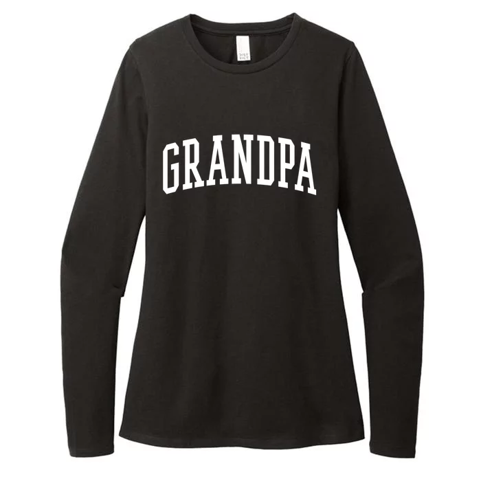 Varsity Grandpa Womens CVC Long Sleeve Shirt