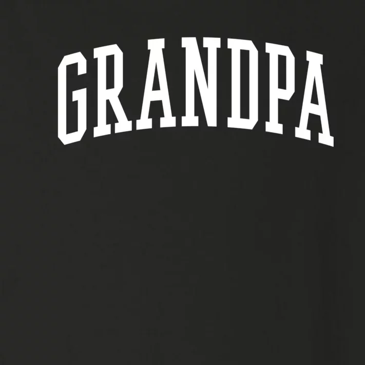 Varsity Grandpa Toddler Long Sleeve Shirt