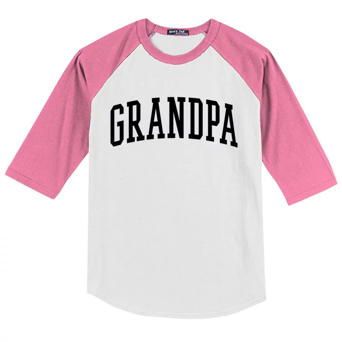 Varsity Grandpa Kids Colorblock Raglan Jersey