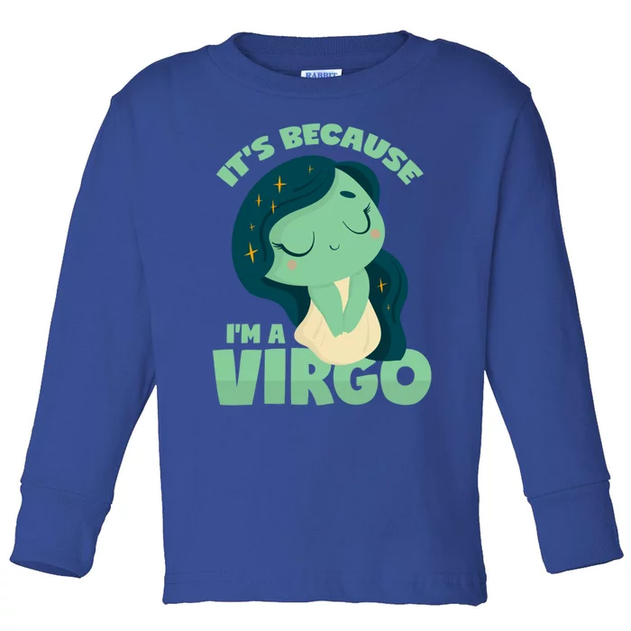 Virgo Gift Toddler Long Sleeve Shirt