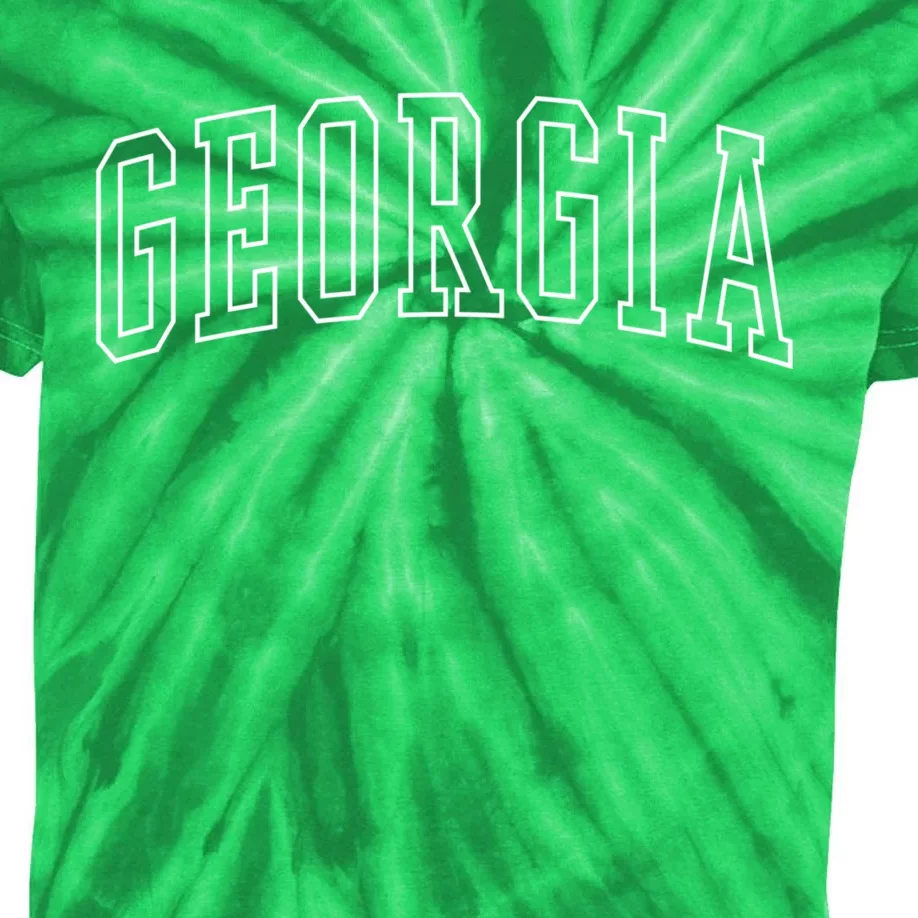 Varsity Georgia Kids Tie-Dye T-Shirt