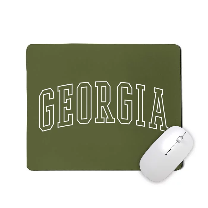 Varsity Georgia Mousepad