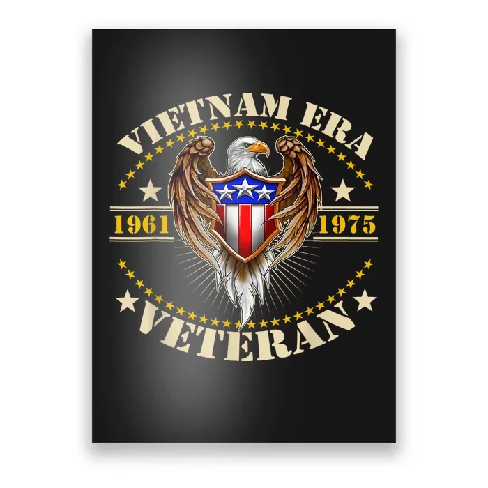 Veteran Gift Vietnam War Era Retired Soldier Poster