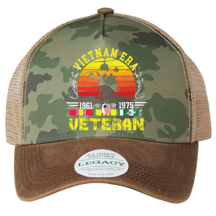 Veteran Gift Vietnam War Era Retired Soldier Legacy Tie Dye Trucker Hat