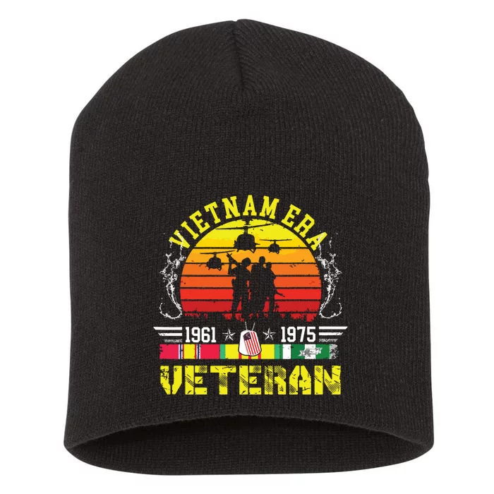 Veteran Gift Vietnam War Era Retired Soldier Short Acrylic Beanie