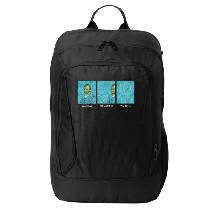 Van Gogh Van Going Van Gone Funny Art Lover City Backpack