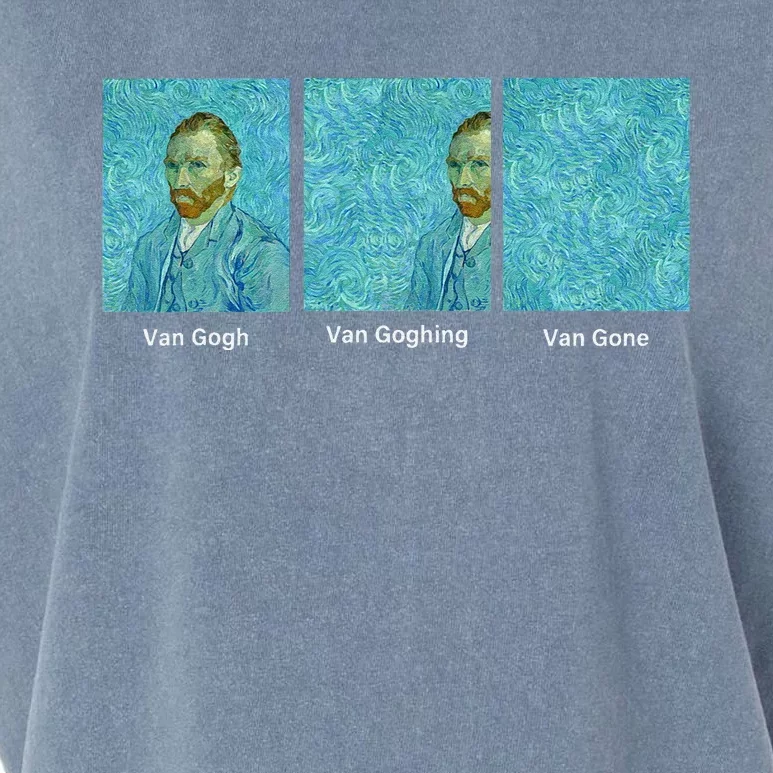 Van Gogh Van Going Van Gone Funny Art Lover Garment-Dyed Women's Muscle Tee