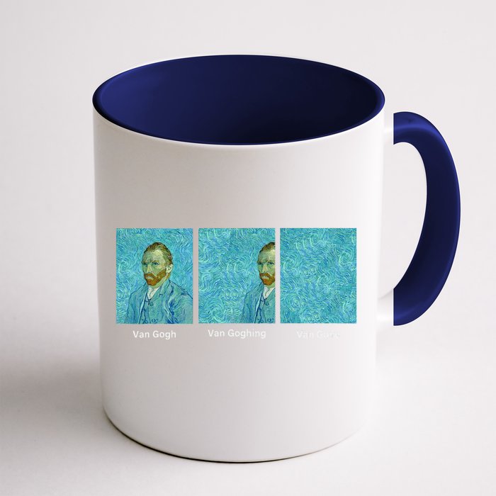 Van Gogh Van Going Van Gone Funny Art Lover Front & Back Coffee Mug