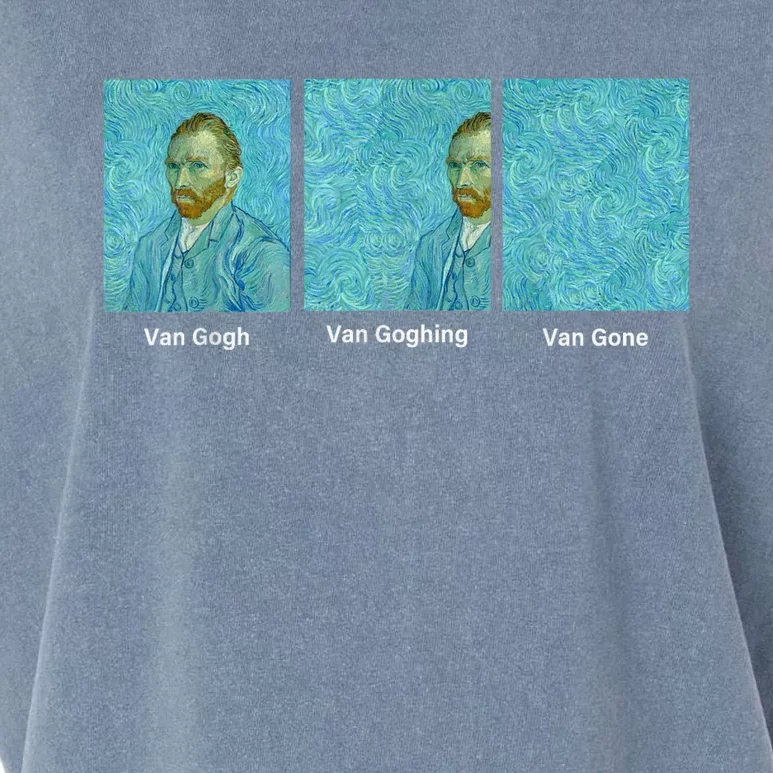 Van Gogh Van Going Van Gone Funny Art Lover Garment-Dyed Women's Muscle Tee