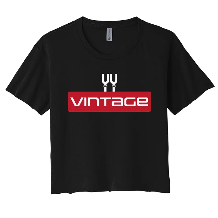 Vintage Gaming Women's Crop Top Tee