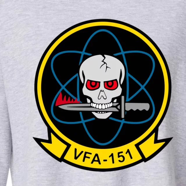 Vfagreat Gift151 Vigilantes Squadron Fgreat Gift18 Super Hornet Veterans Day Coo Cropped Pullover Crew