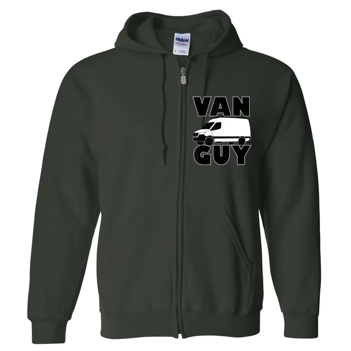 Van Guy Full Zip Hoodie