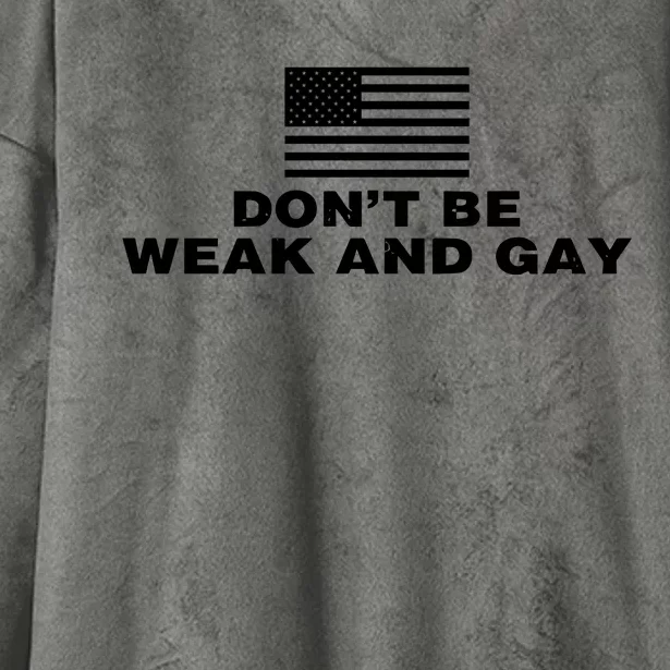 Valentina Gomez Wearing DonT Be Weak And Gay Hooded Wearable Blanket