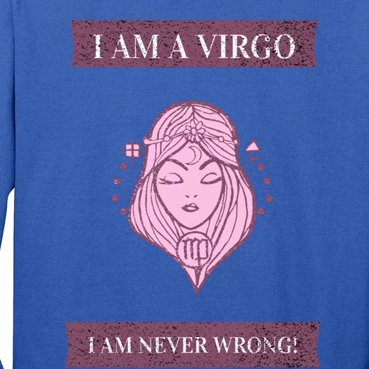 Virgo Gift With Funny Graphic Design Great Gift Long Sleeve Shirt