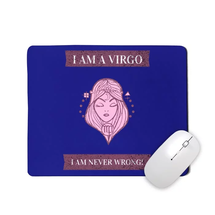 Virgo Gift With Funny Graphic Design Great Gift Mousepad