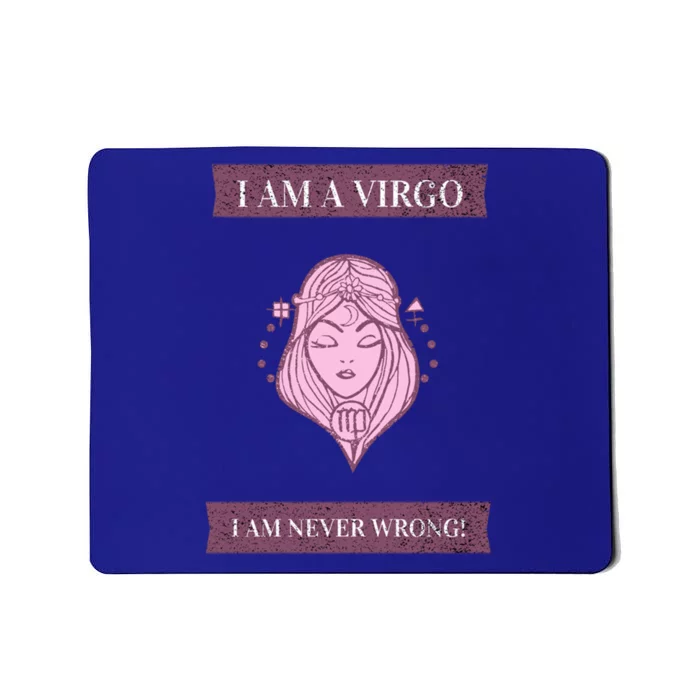 Virgo Gift With Funny Graphic Design Great Gift Mousepad