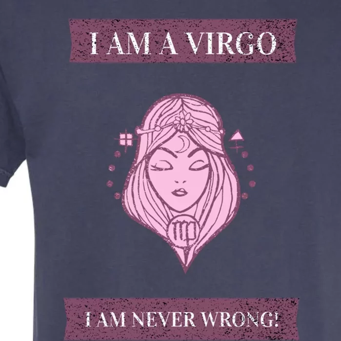 Virgo Gift With Funny Graphic Design Great Gift Garment-Dyed Heavyweight T-Shirt