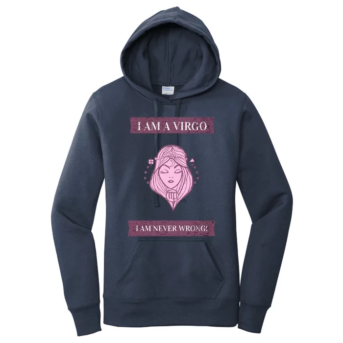 Virgo Gift With Funny Graphic Design Great Gift Women's Pullover Hoodie