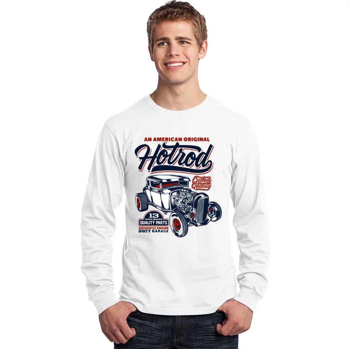 Vintage Hotrod 1932 Car Graphic Long Sleeve Shirt