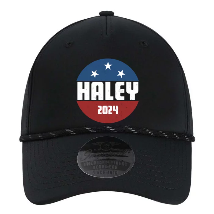 Vote Haley 2024 Election Retro Vintage Performance The Dyno Cap