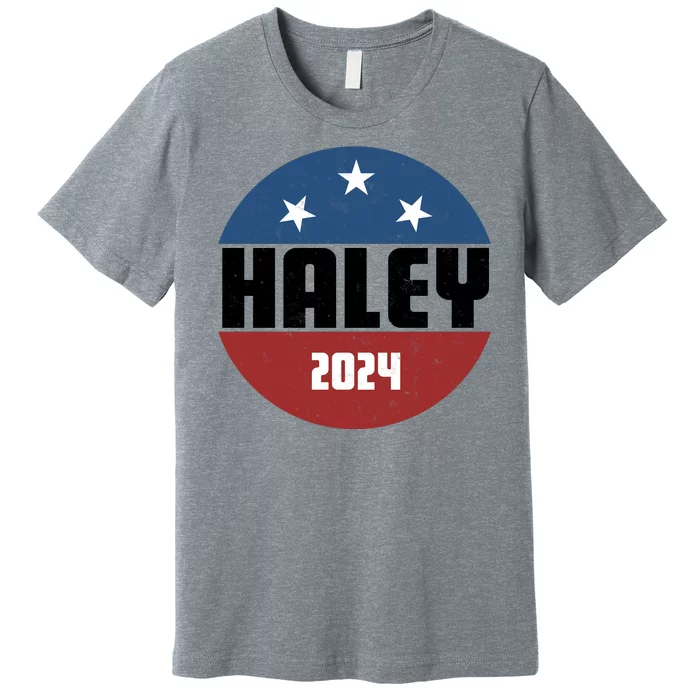 Vote Haley 2024 Election Retro Vintage Premium T-Shirt