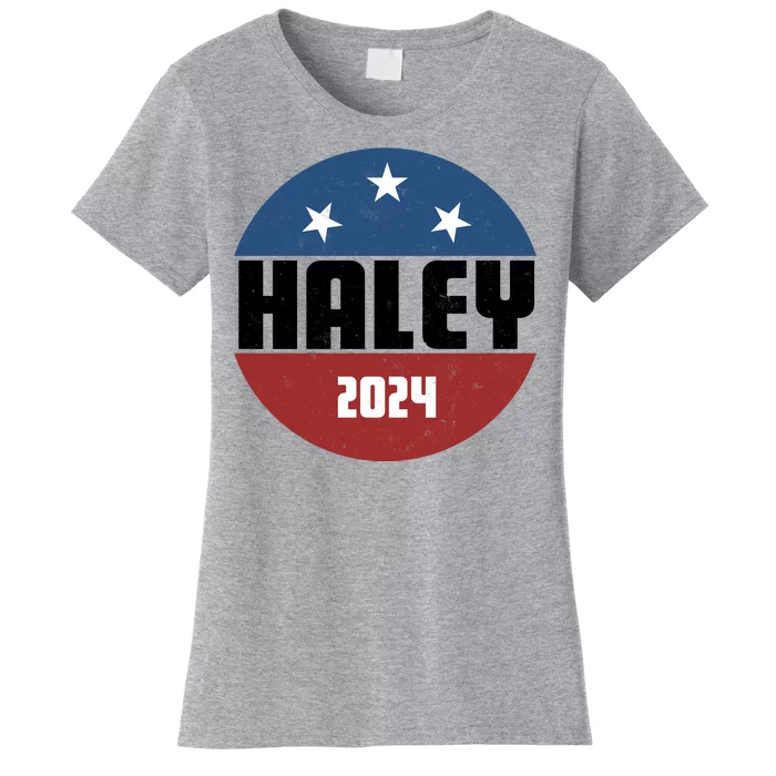 Vote Haley 2024 Election Retro Vintage Women's T-Shirt