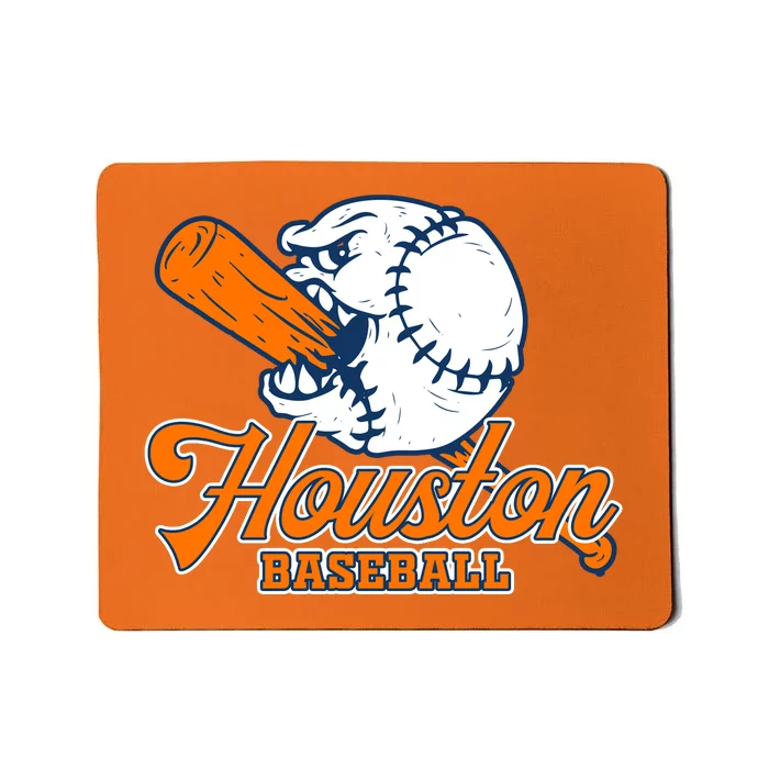 Vintage Houston Baseball Space City Retro Mousepad