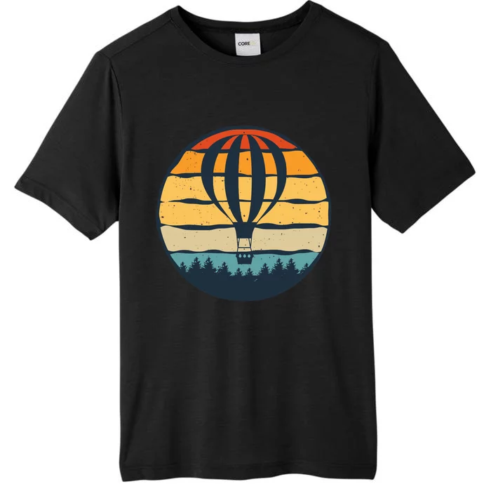 Vintage Hot Air Balloon And Ballooning Design Sky Adventure ChromaSoft Performance T-Shirt