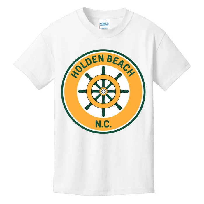 Vintage Holden Beach North Carolina Kids T-Shirt