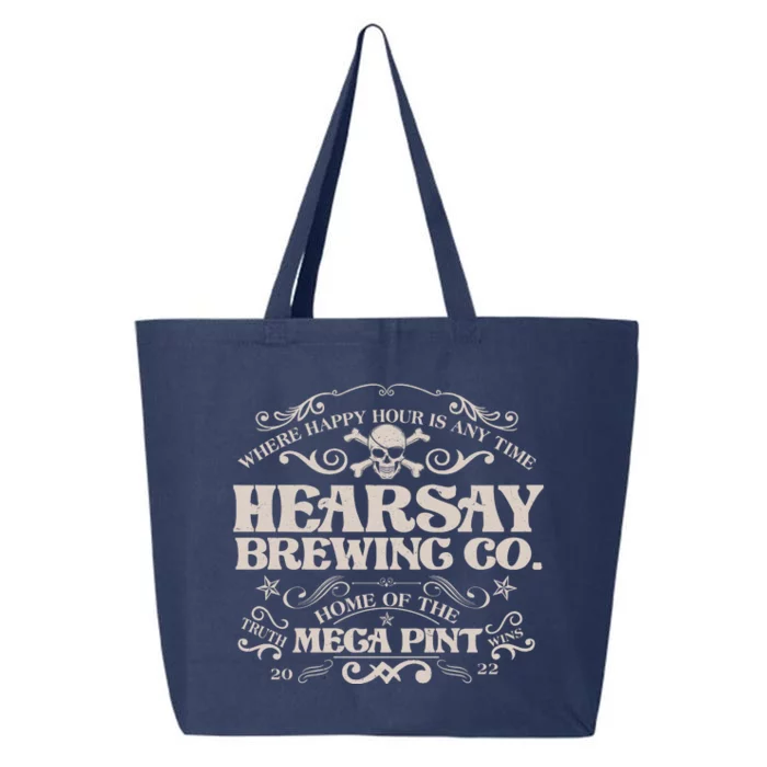 Vintage Hearsay Brewing Co. Where Happy Hour Is Any Time 25L Jumbo Tote