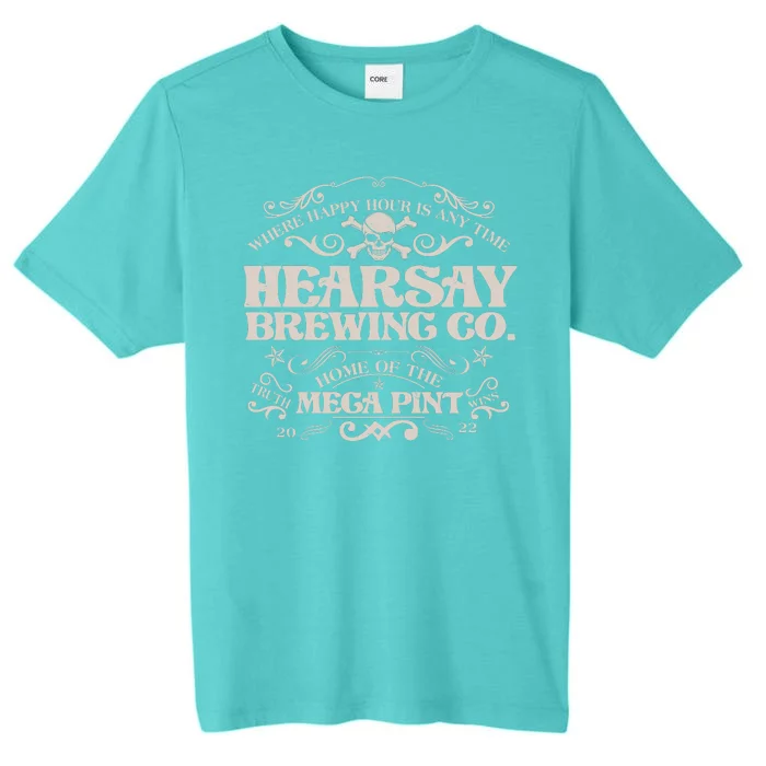 Vintage Hearsay Brewing Co. Where Happy Hour Is Any Time ChromaSoft Performance T-Shirt