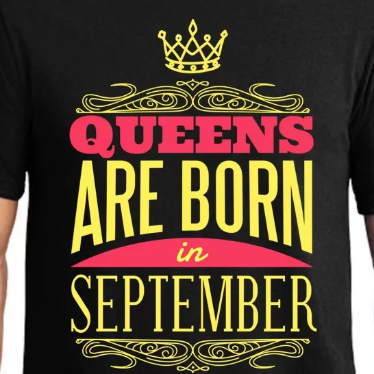 Virgo Happy Birthday Queens Are Born In September Gift Pajama Set