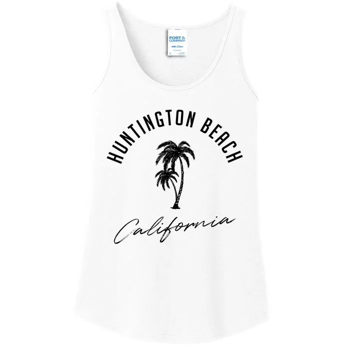 Vintage Huntington Beach California Ladies Essential Tank