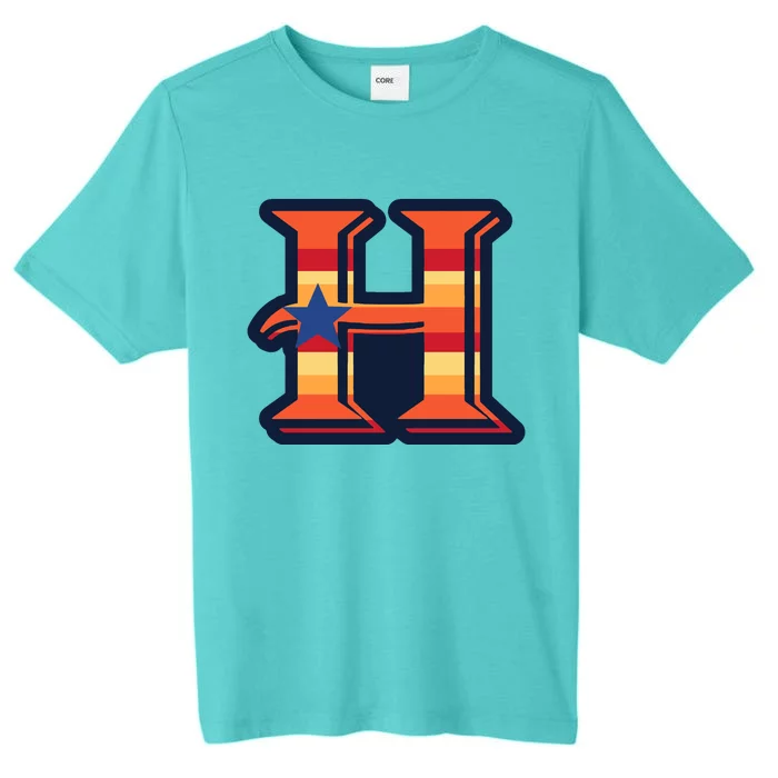 Vintage Houston Baseball H Vintage HTown Love City Texas ChromaSoft Performance T-Shirt