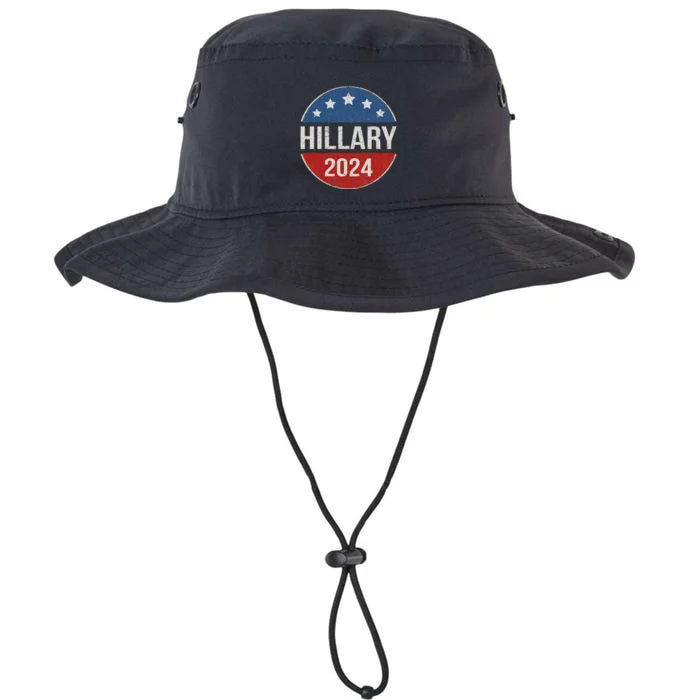 Vintage Hillary Clinton 2024 For President Election Campaign Legacy Cool Fit Booney Bucket Hat