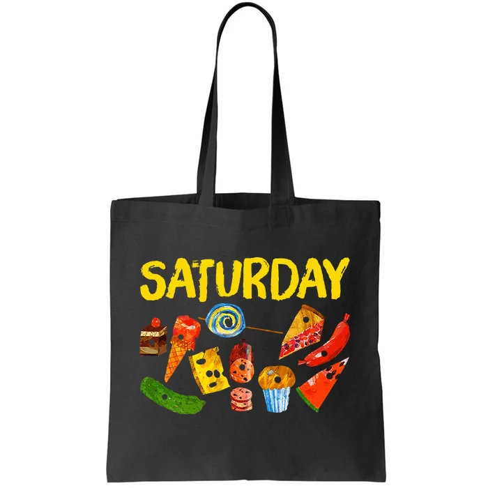 Very Hungry Caterpillar Saturday Fruits Birthday Teacher Tote Bag