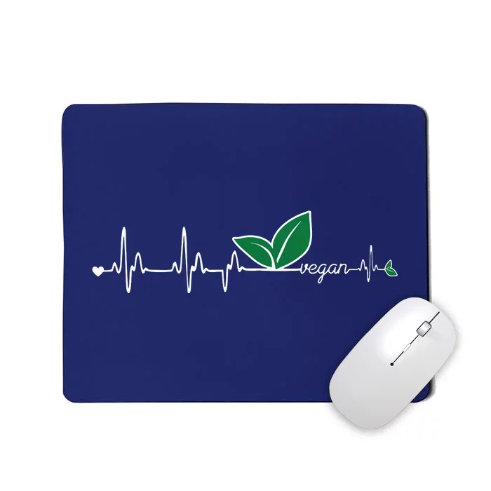 Vegan Heartbeat Clothing Vegan Mousepad