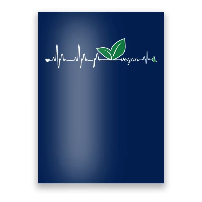 Vegan Heartbeat Clothing Vegan Poster