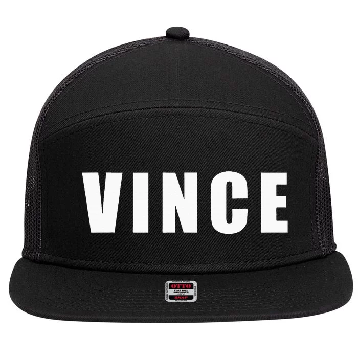 Vince Hilarious Color Of Money 80s Nerd Geek 7 Panel Mesh Trucker Snapback Hat