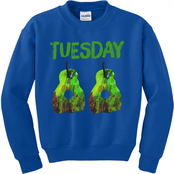 Very Hungry Caterpillar Tuesday Fruits Birthday Kids Sweatshirt