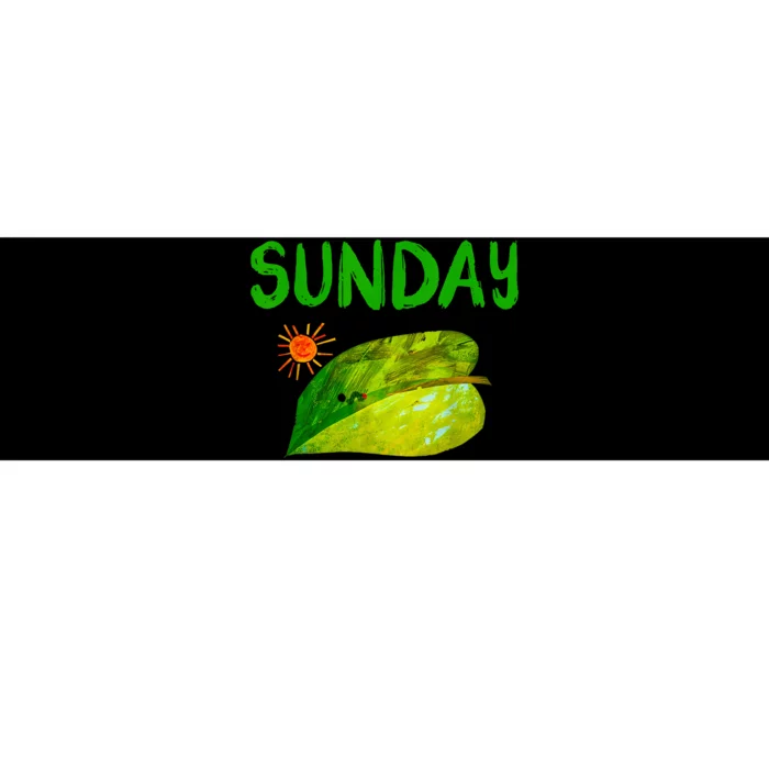 Very Hungry Caterpillar Sunday Fruits Birthday Caterpillar Bumper Sticker