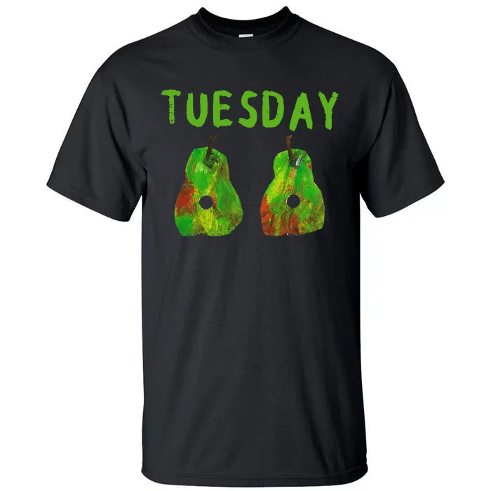 Very Hungry Caterpillar Tuesday Fruits Birthday Caterpillar Tall T-Shirt