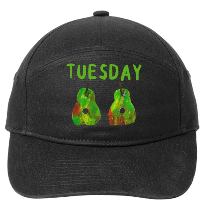 Very Hungry Caterpillar Tuesday Fruits Birthday Caterpillar 7-Panel Snapback Hat