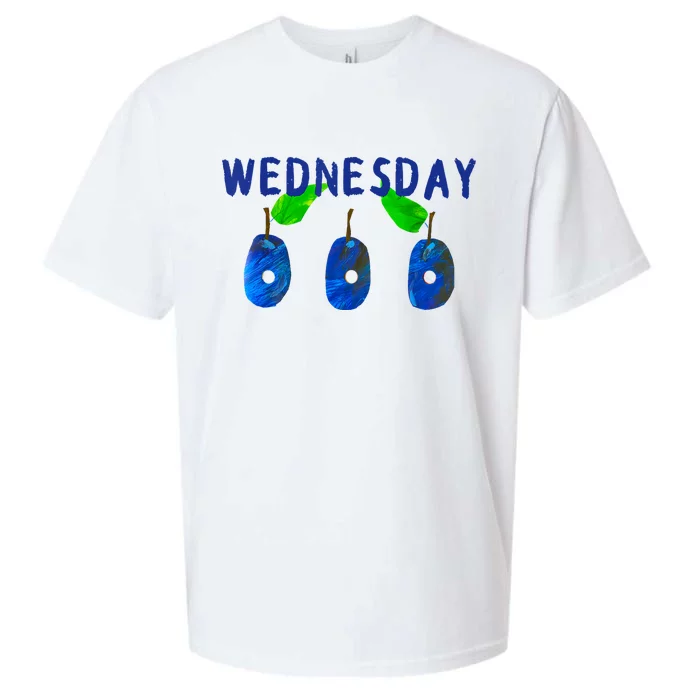 Very Hungry Caterpillar Wednesday Fruit Birthday Caterpillar Sueded Cloud Jersey T-Shirt