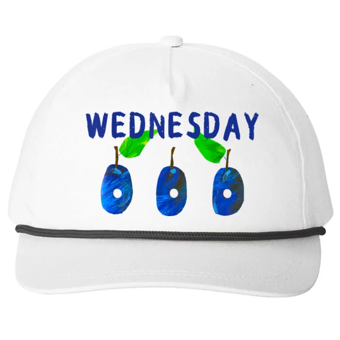 Very Hungry Caterpillar Wednesday Fruit Birthday Caterpillar Snapback Five-Panel Rope Hat