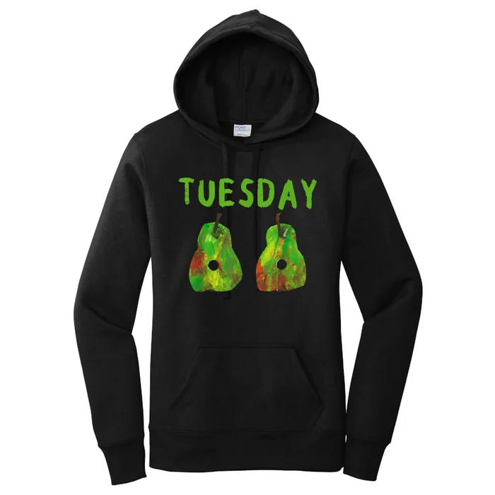 Very Hungry Caterpillar Tuesday Fruits Birthday Caterpillar Women's Pullover Hoodie