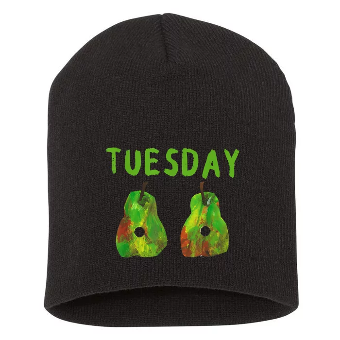 Very Hungry Caterpillar Tuesday Fruits Birthday Caterpillar Short Acrylic Beanie